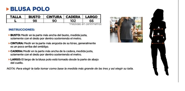 BLUSA POLO LARGE