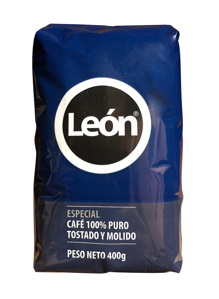 CAFE LEON AZUL 400 GRMS
