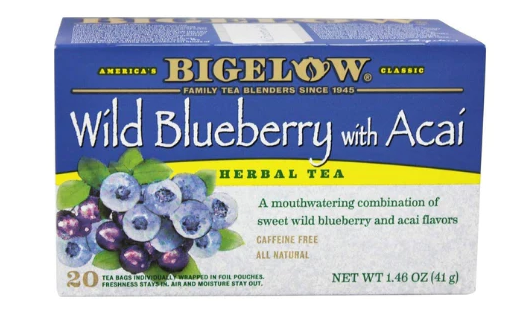 DESCONTINUADO TE BIGELOW BLUEBERRY