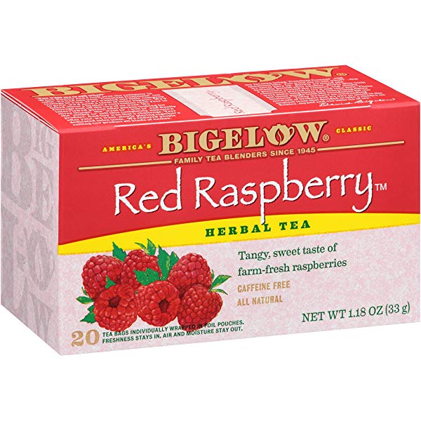 TE BIGELOW RED RASPBERRY HERBAL