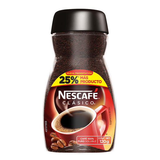 CAFE NESCAFE CLASICO 120 GRMS