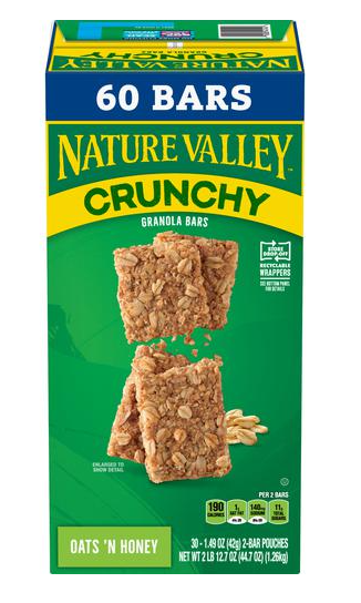 GALLETA CRUNCHY NATURE VALLEY BAR  223732