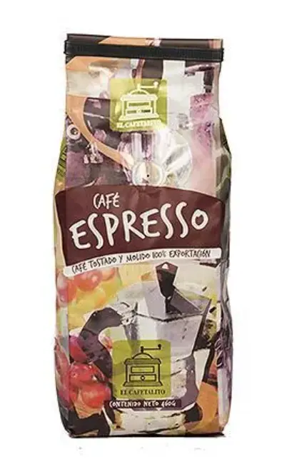CAFE ESPRESSO EN GRANO CAFETALITO 460 GMS
