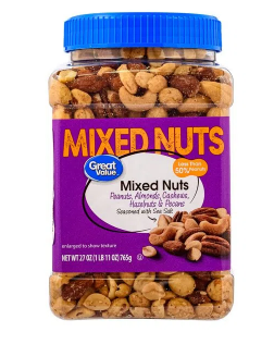 SEMILLAS MIXTAS GREAT VALUE 765GMS