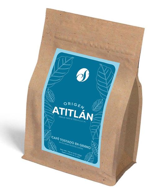 CAFE TOSTADO ORIGEN ATITLAN, 340 GMS