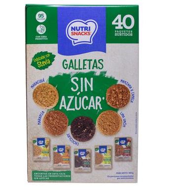 NUTRISNACKS GALLETAS CAJA (376465)