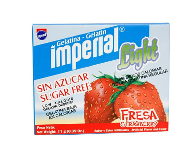 GELATINA IMPERIAL LIGHT FRESA (11GR)