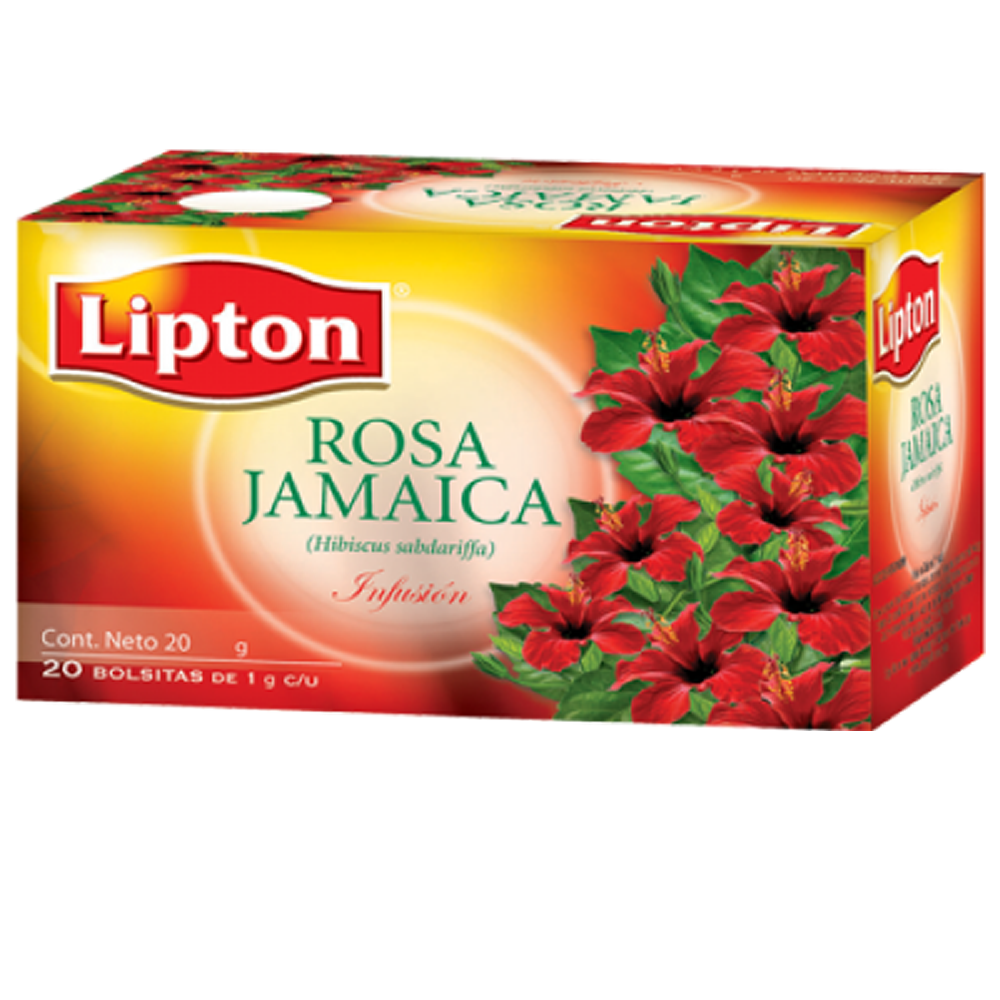 TE LIPTON ROSA JAMAICA  CAJA/20