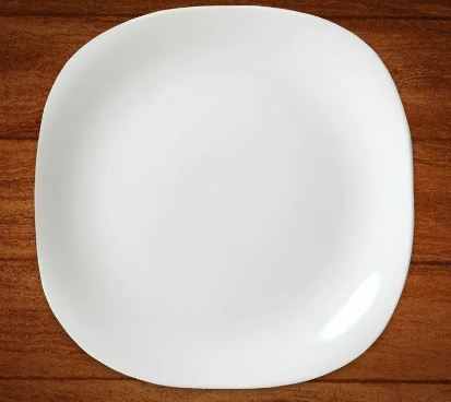 PLATOS PLANOS GRANDES BLANCOS 12U