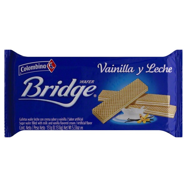 GALLETA BRIDGE (COLOMBINA) VAINILLA PAQ/10