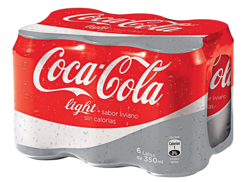 COCA COLA LIGHT SIX PACK