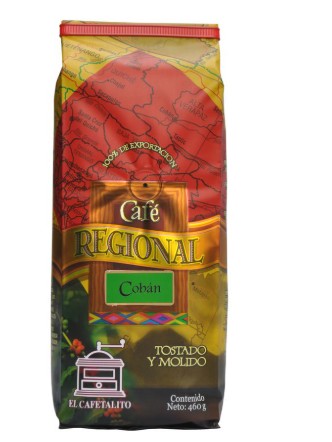 CAFE CAFETALITO REGIONAL COBAN MOLIDO 460 GMS (400539)