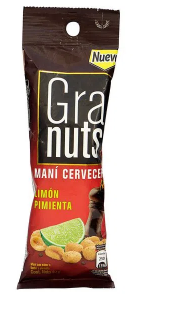 MANI GRANUTS CERVECERO 180 GRS.