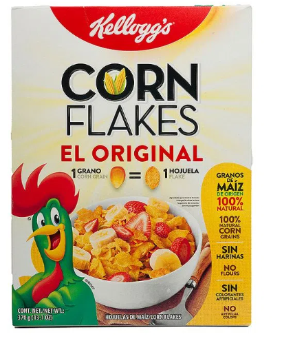 CEREAL CORN FLAKES KELLOGGS 370 GMS