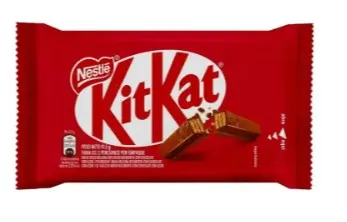 BARRAS DE CHOCOLATE KIT KAT 4 FINGER 41.5 GMS