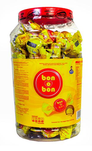 BOMBONES DE CHOCOLATE BON O BON BOTE (60U)