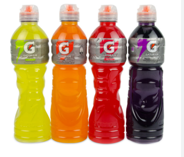 GATORADE SABORES 600ML.