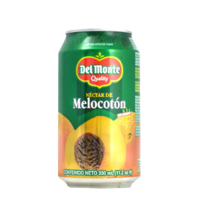 JUGO DEL MONTE LATA MELOCOTON  330ML