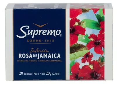 TE SUPREMO ROSA DE JAMAICA C/20