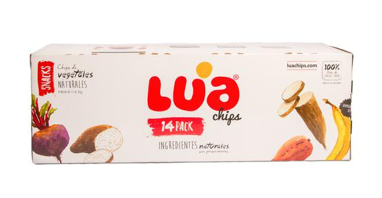 CHIPS DE VEGETALES LUA CAJA/14 U