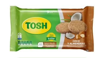 GALLETA TOSH ALMENDRA Y COCO (202.5gr)
