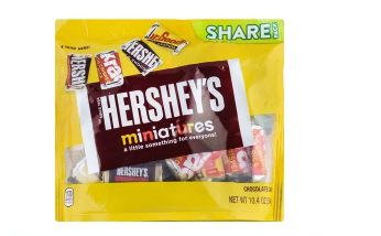 HERSHEYS MINIATURA BOLSA 294GMS