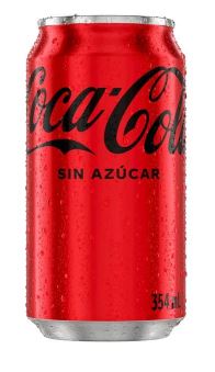 COCA COLA ZERO LATA 355ML