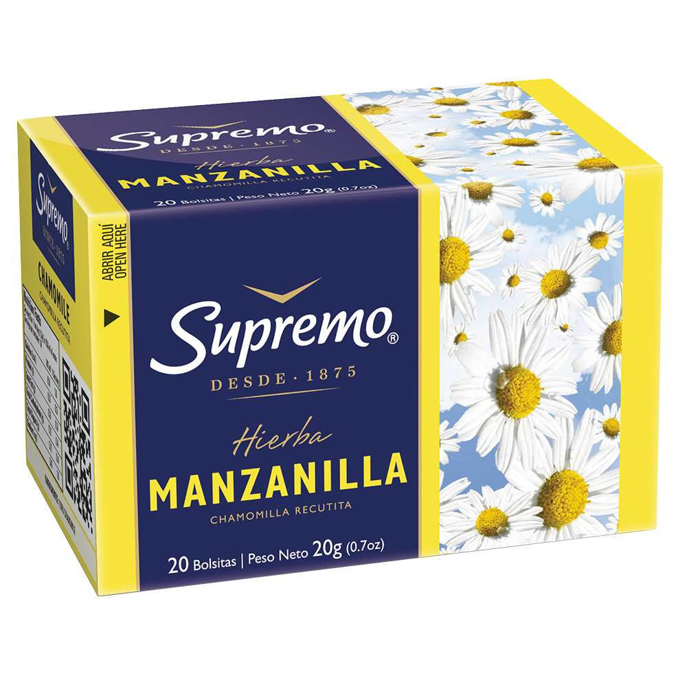 TE DE MANZANILLA SUPREMO C/20