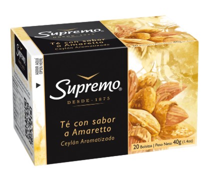 TE AMARETTO ALMENDRA SUPREMO C/20
