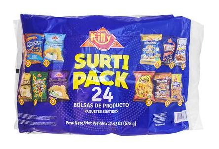 KITTY SNACKS SURTIDOS (24 U) 351145