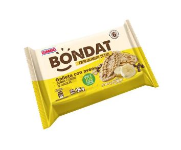 GALLETAS BONDAT BIMBO (BANANO Y CHOCO CHIPS) PAQ/6