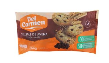 GALLETA DEL CARMEN AVENA CON CHOCOLATE (264 GMS)