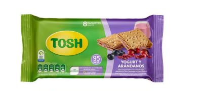 GALLETAS TOSH  YOGURT Y ARÁNDANO