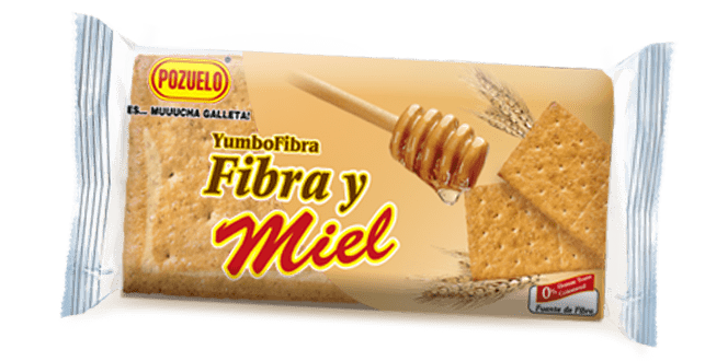GALLETA YUMBO FIBRA Y MIEL POZUELO  