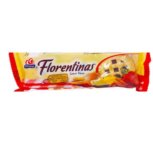 GALLETAS FLORENTINA DE FRESA UNIDAD
