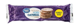 GALLETA DE AVENA CON AZUCAR GREAT VALUE 510GMS