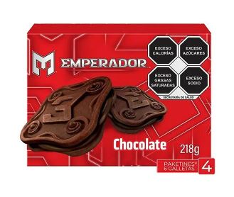 GALLETAS EMPERADOR CHOCOLATE PAQ/6