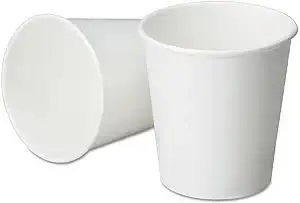 VASO NO.8 BLANCO CON ASA Y TAPA MILLAR