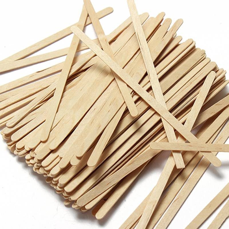 REMOVEDORES DE CAFE MADERA PAQ/100