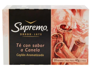 TE DE CANELA SUPREMO C/20