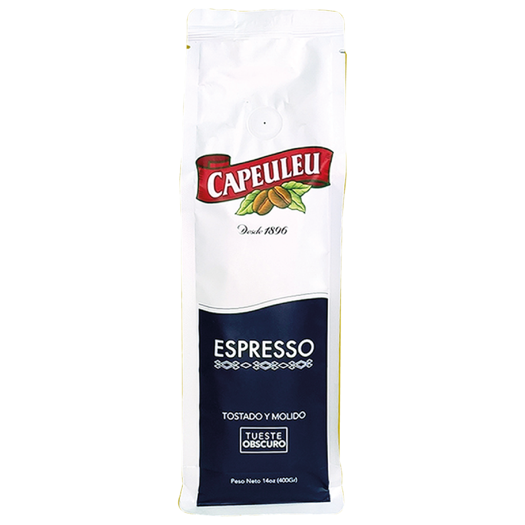 CAFE EN GRANO EXPRESSO CAPEULEU 16 ONZ.