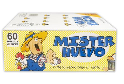 CAJA DE 60 HUEVOS GRANDES