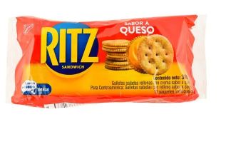 GALLETAS RITZ CON QUESO PAQ/12