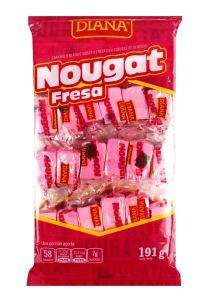 DULCES DIANA CARAMELO NOUGET FRESA