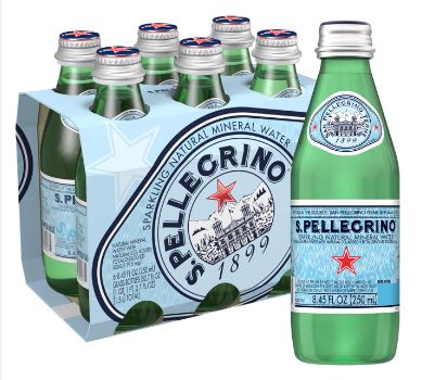 AGUA MINERAL SAN PELLEGRINO BOTELLA 500ML (PAQ/6)