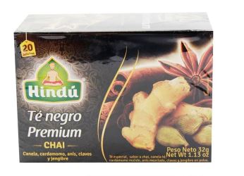 TE HINDU NEGRO PREMIUM CAJA