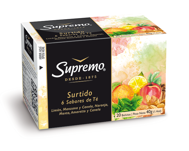 TE DE SABORES SUPREMO C/20