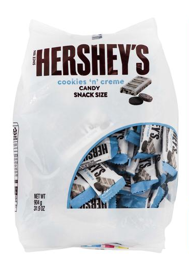 CHOCOLATES HERSHEYS COOKIES 'N' CREME 904 GMS 172768