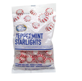 DULCES ARCOR DE MENTA STARLIGHTS, 8 OZ