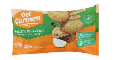 GALLETA DEL CARMEN MANZANA - CANELA (264 GMS)
